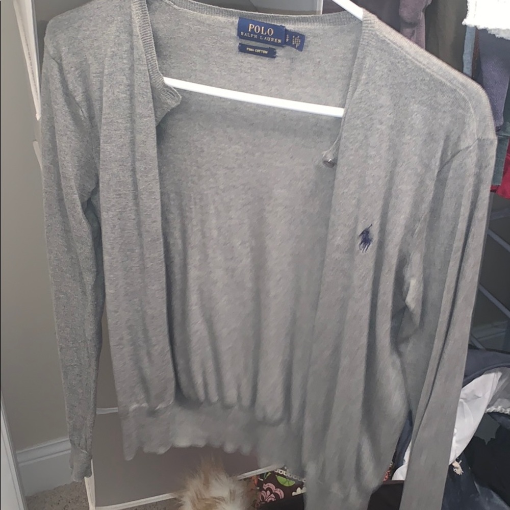 Polo cardigan